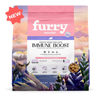 Immune Boost freeze-dried Raw Turkey&Chicken Recipe for Cats