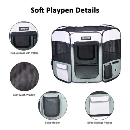 Jespet Portable Dog Playpen