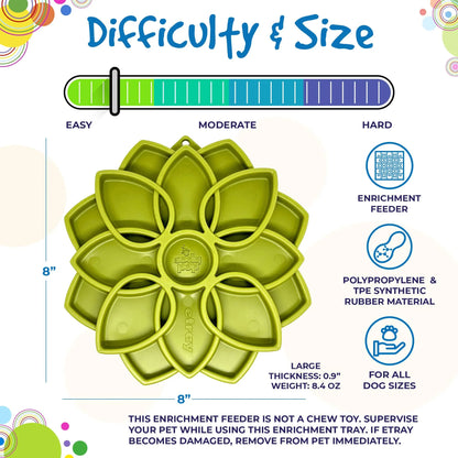 SodaPup® Mandala Enrichment Tray