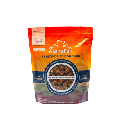 Alpha Pak® Freeze Dried Dog Food - 16oz