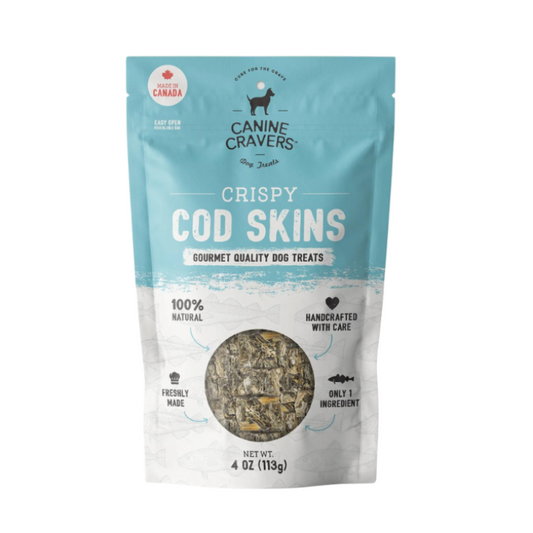 Canine Cravers™ Crispy Cod Skins