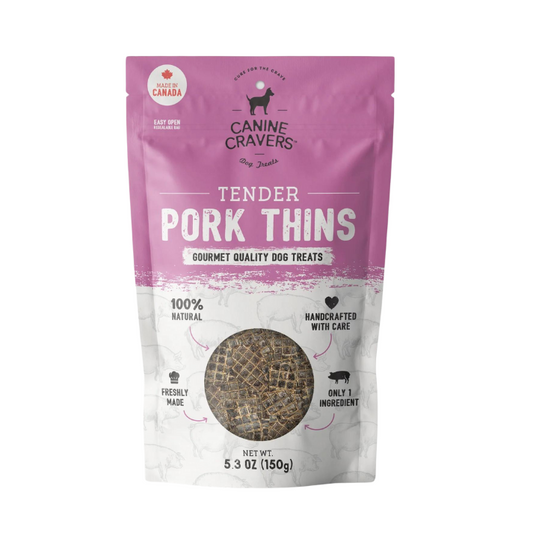 Canine Cravers™ Tender Pork Thins