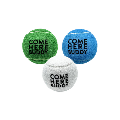 Come Here Buddy® Tennis Balls