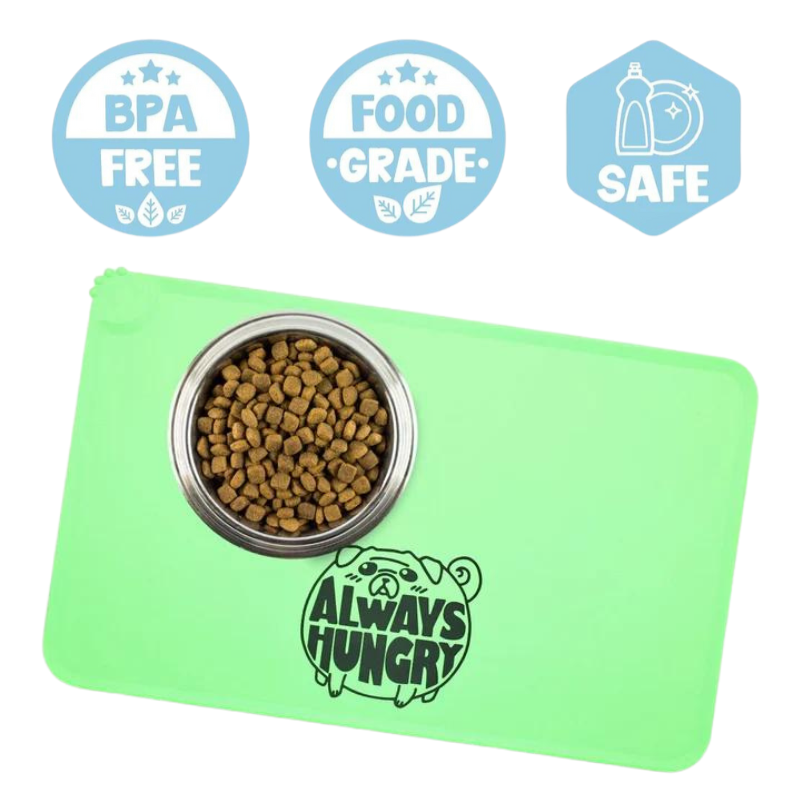 Doggy Way® "Always Hungry" Dog Food Mat