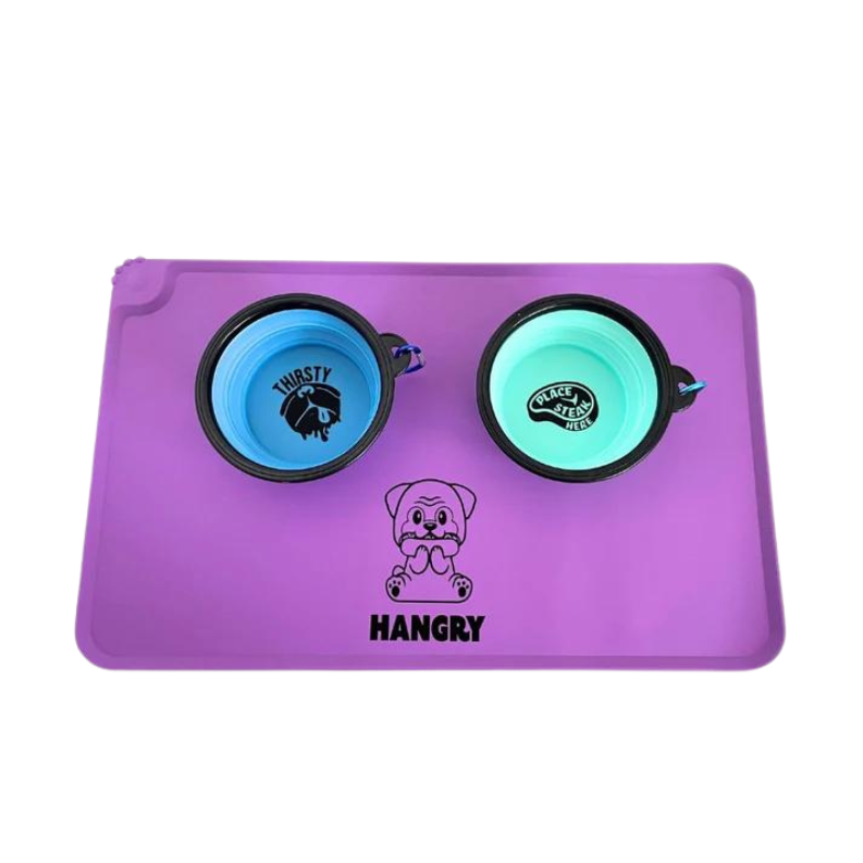 Doggy Way® "Hangry" Dog Food Mat