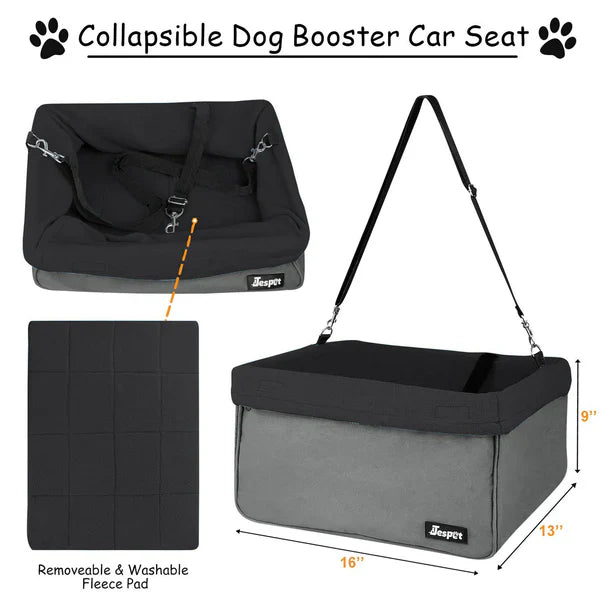 Jespet Portable Pet Booster Car Seat