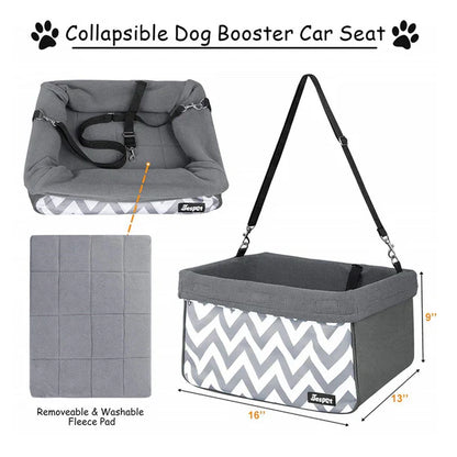 Jespet Portable Pet Booster Car Seat