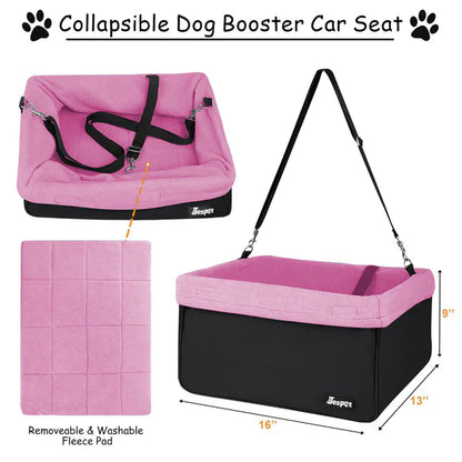 Jespet Portable Pet Booster Car Seat