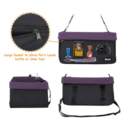 Jespet Portable Pet Booster Car Seat