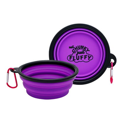 Doggy Way® "Not Chunky Just Fluffy" Dog Bowl