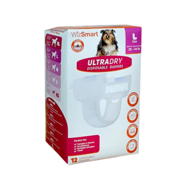 WizSmart® UltraDry Disposable Diapers