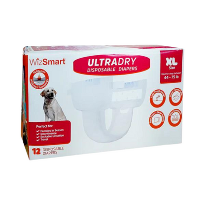 WizSmart® UltraDry Disposable Diapers