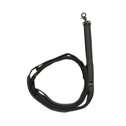 Alpha Pak® Stretchable Runner Dog Leash - Graphite