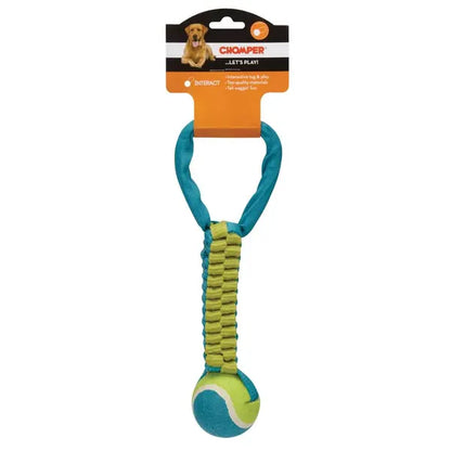 Chomper® Braided Nylon Tennis Ball Tug