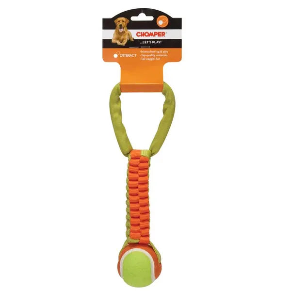 Chomper® Braided Nylon Tennis Ball Tug