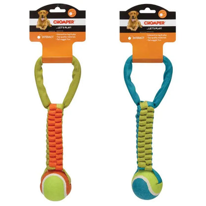 Chomper® Braided Nylon Tennis Ball Tug