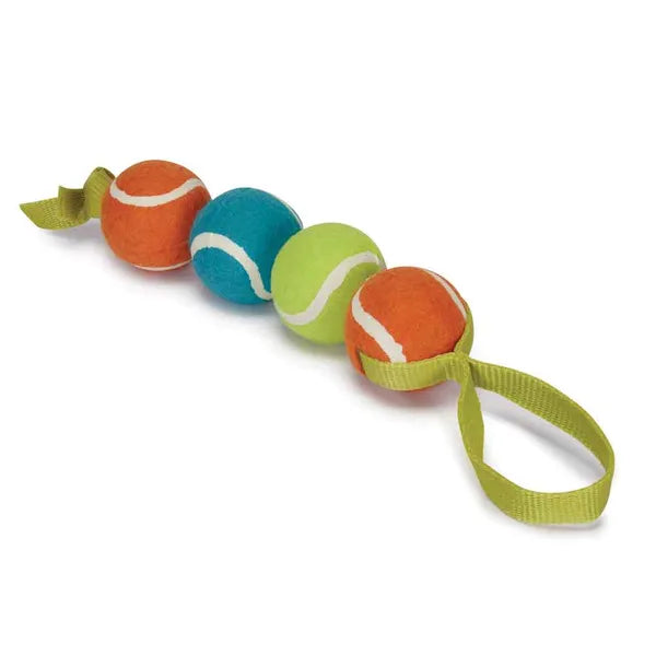 Chomper® Four-Ball Nylon Tennis Tug