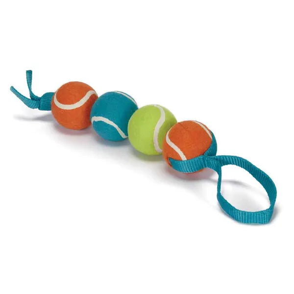 Chomper® Four-Ball Nylon Tennis Tug